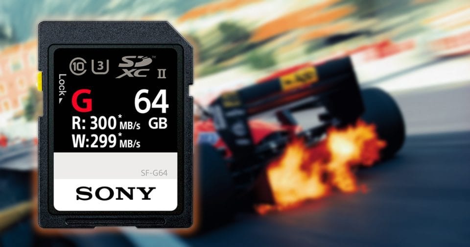 SONY fastest SD card Sony with high speed reading & writing