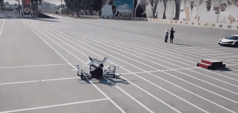 Electric Police Hoverbikes