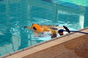 Dolphin Escape Robotic Above Ground Pool Cleaner