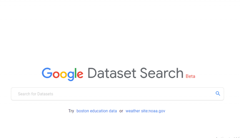 google data search