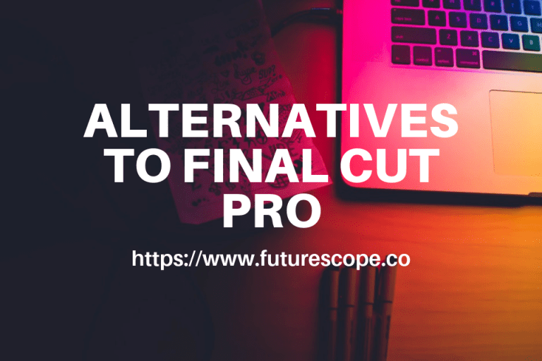 Alternatives to Final Cut Pro