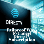 Cancel DirectTV Online Service