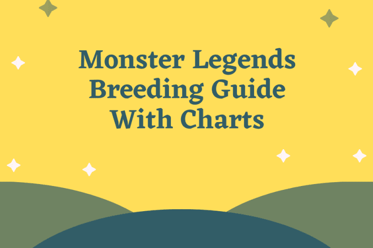 Monster Legends Breeding Guide With Charts
