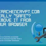 How To Remove Search Encrypt From The Browser?