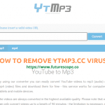 How To Remove Ytmp3.Cc Virus