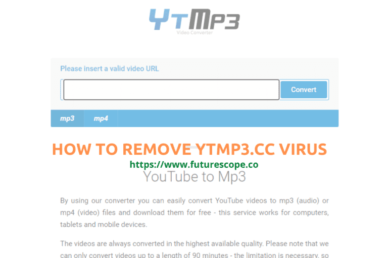 How To Remove Ytmp3.Cc Virus