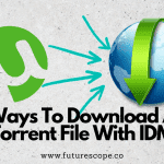 How to download a torrent file with IDM
