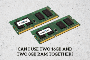 Can I use two 16GB and two 8GB RAM together?
