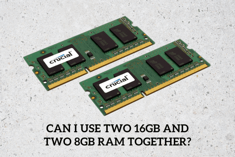 Can I use two 16GB and two 8GB RAM together?
