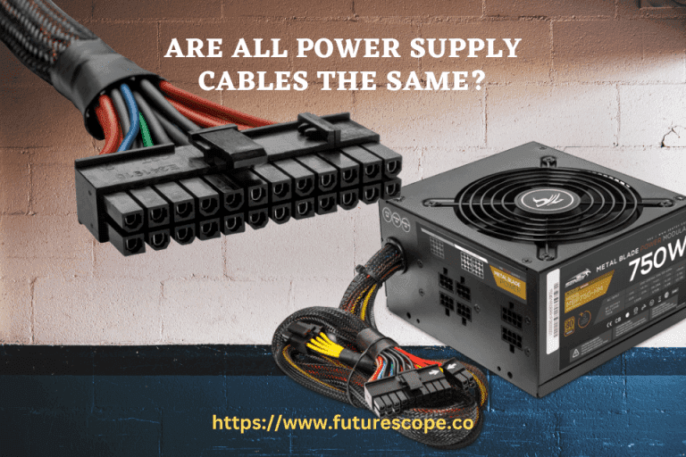 Are All Power Supply Cables the Same?
