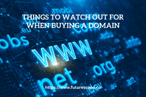 Watch Out for When Buying a Domain
