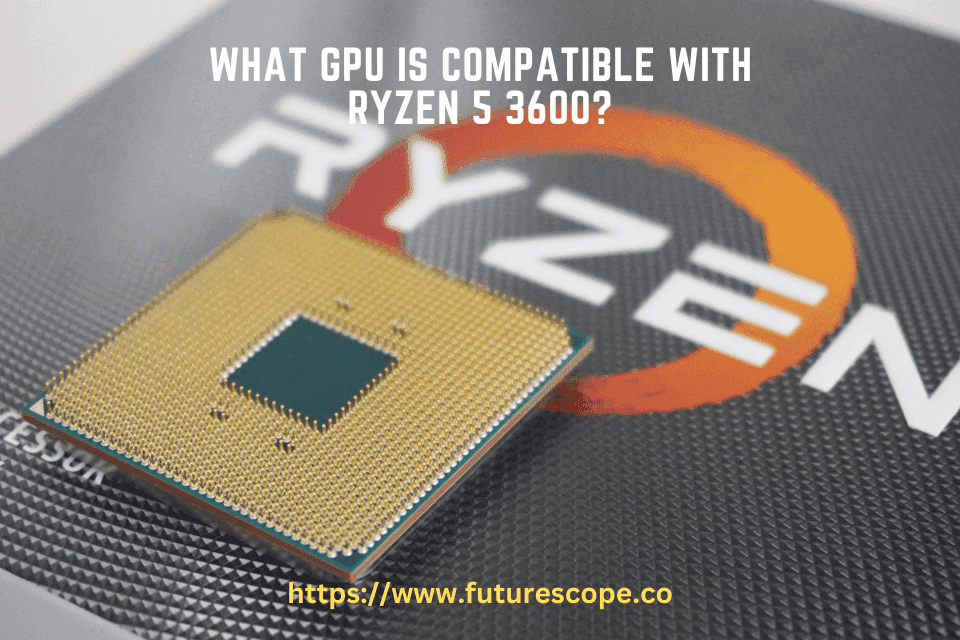 What GPU is Compatible With Ryzen 5 3600?