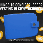 Things to consider before Investing in Cryptocurrency