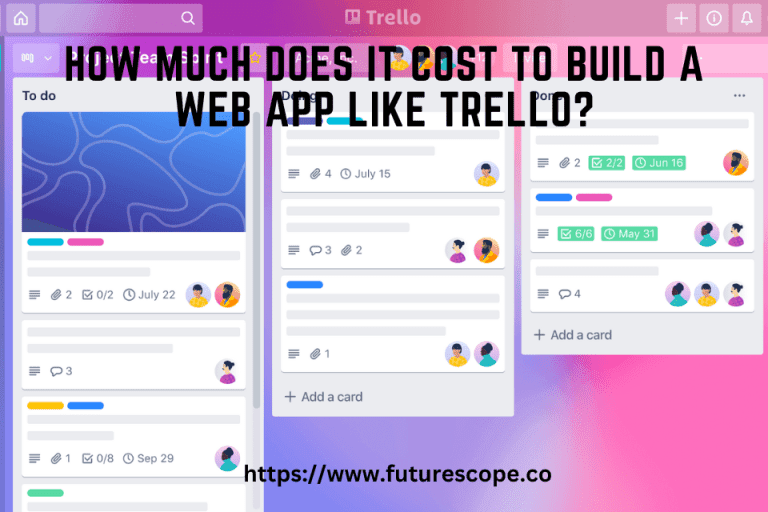 How Much Does It Cost to Build a Web App Like Trello