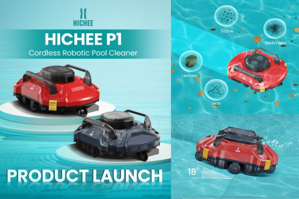 Hichee Cordless Pool Automated Cleaner Review