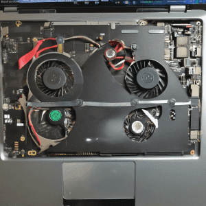 why does laptop fan turn on when charging