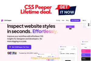 CSS Peeper Lifetime Deal Review