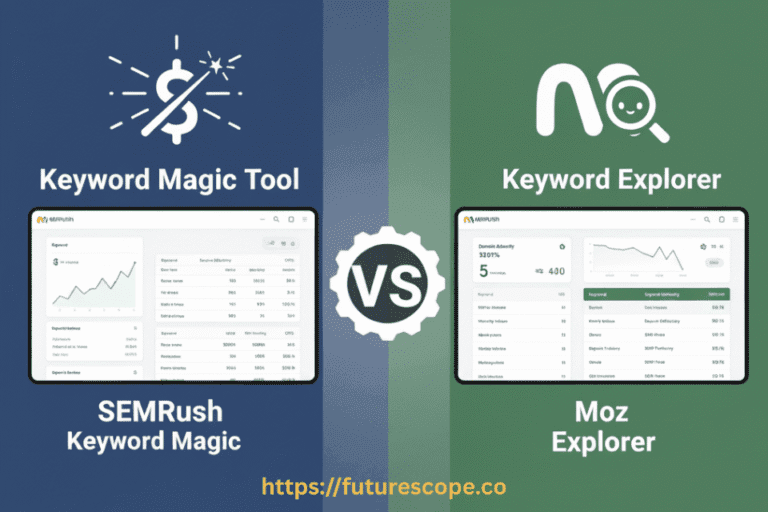 SEMrush Keyword Magic vs Moz Explorer