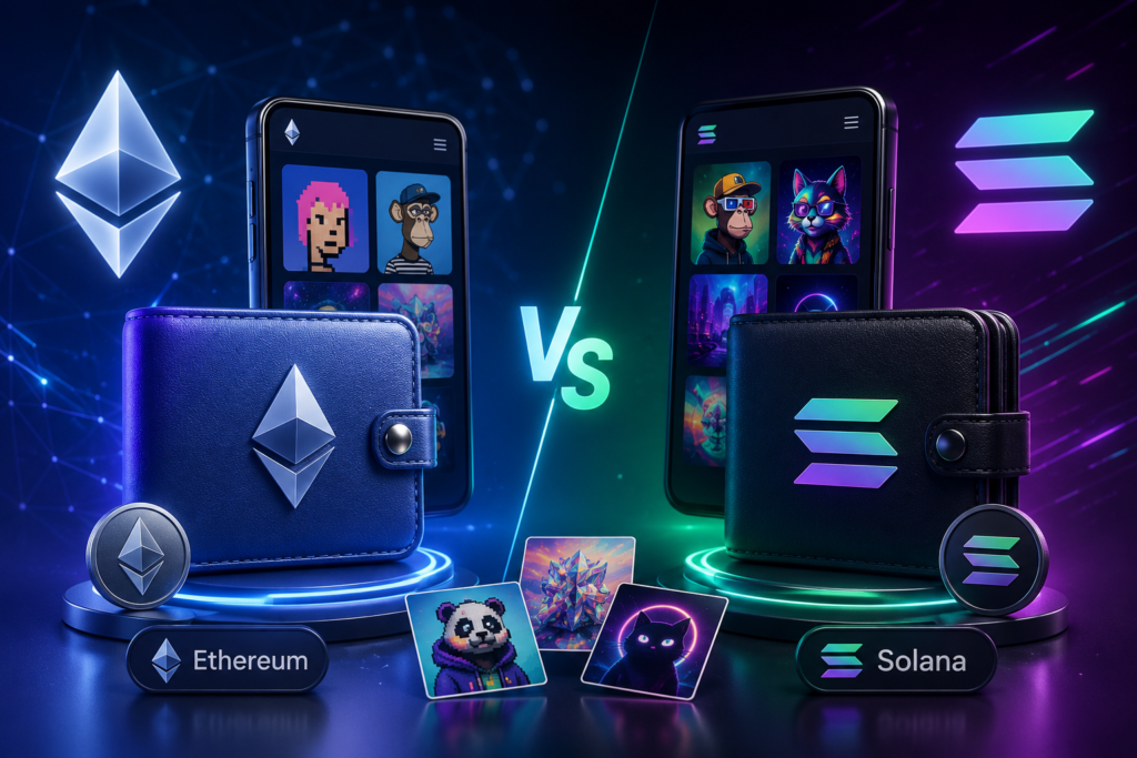 NFT Wallet for Ethereum vs Solana