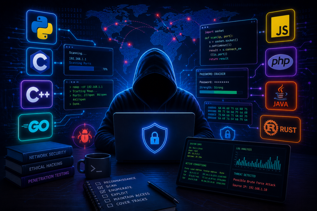 Types of Programming Languages Used in Cyber Security