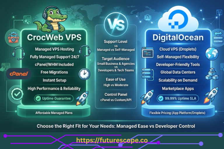 CrocWeb VPS vs DigitalOcean Which VPS Hosting Is Better for Your Website