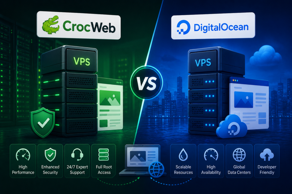 CrocWeb VPS vs. DigitalOcean