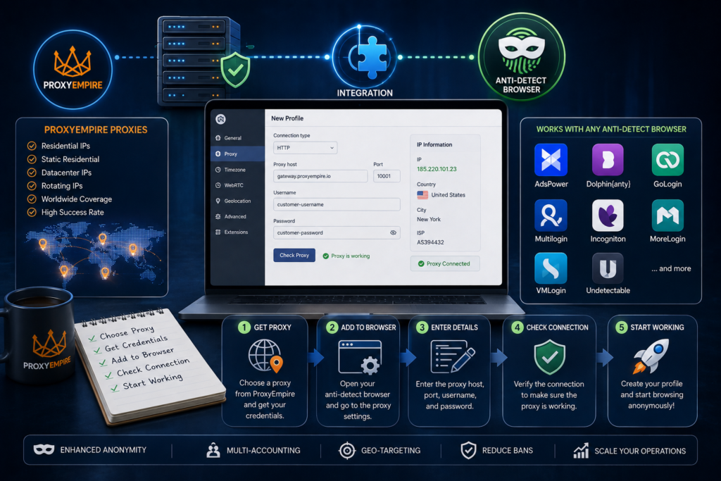 How to Choosing the Right ProxyEmpire Proxy Type for Your Anti-Detect browser?
