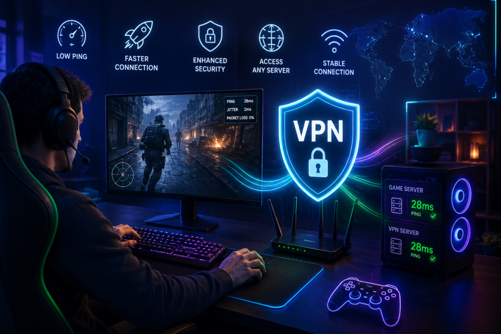 How to Test a VPN for Gaming