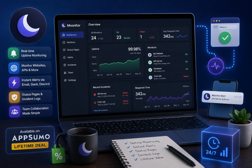 Moonitor AppSumo Lifetime Deal– Pricing & Plans