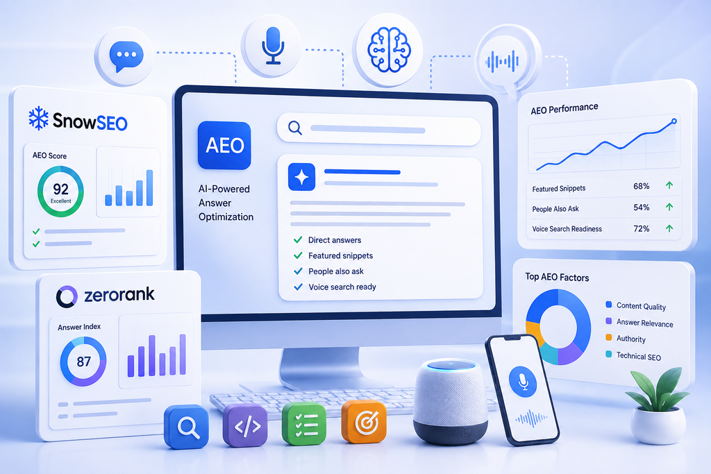SnowSEO &mdash; The All-in-One AEO & SEO Platform for Solopreneurs
