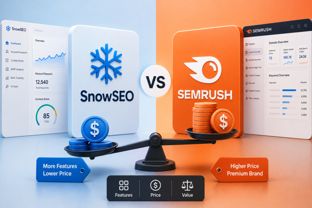 SnowSEO vs SEMRush