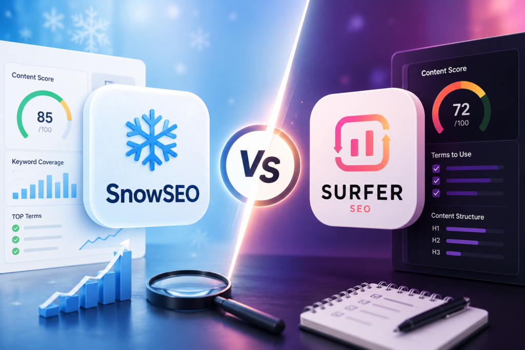 SnowSEO vs Surfer SEO