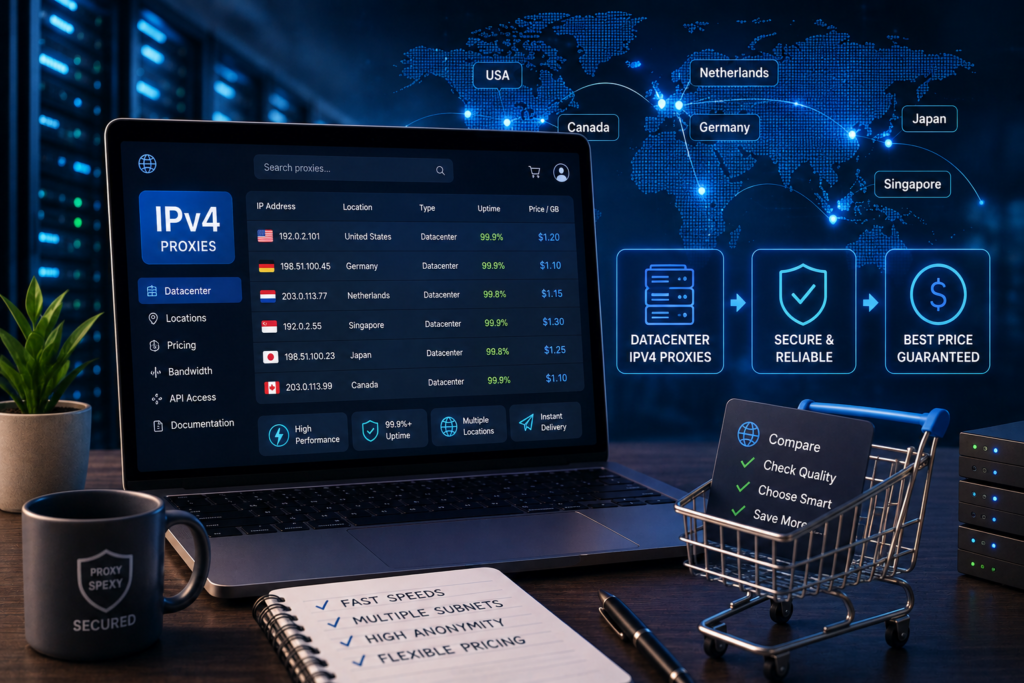 Where to Buy Datacenter IPv4 Proxies
